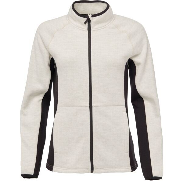 Willard ILEANA Dámská kombinovaná technická mikina, bílá, velikost