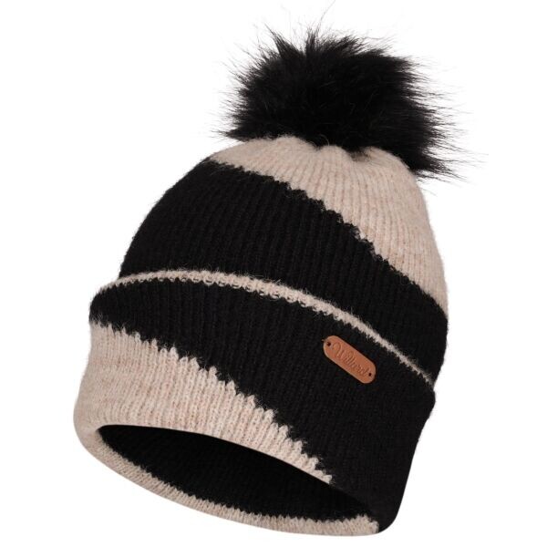 Willard CATERA Dámská pletená čepice, černá, velikost