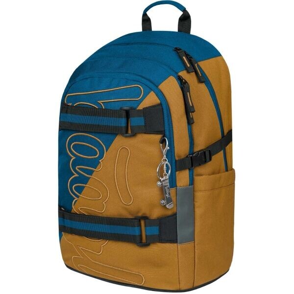 BAAGL SKATE DUO Školní batoh, hnědá, velikost