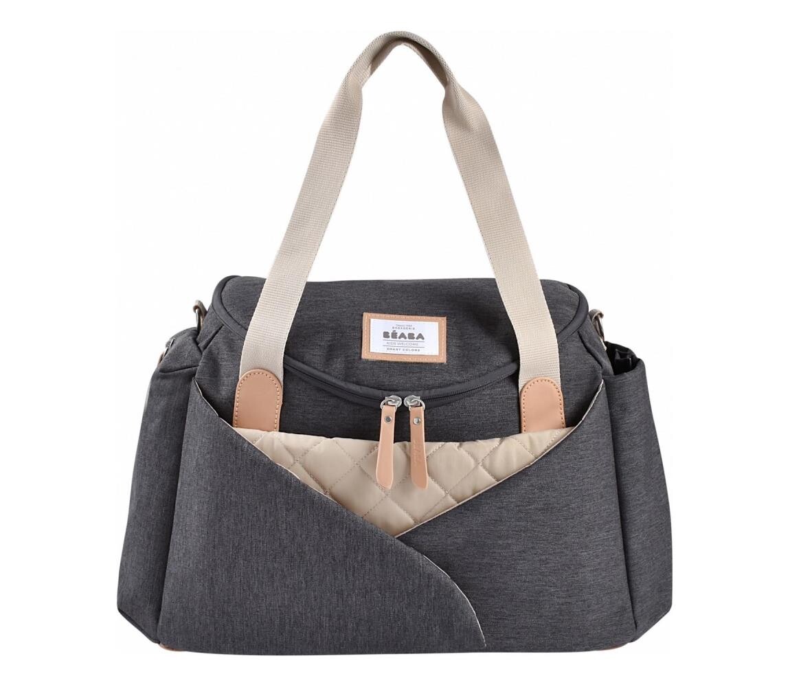 Beaba Beaba - Přebalovací taška na kočárek SYDNEY šedá/béžová