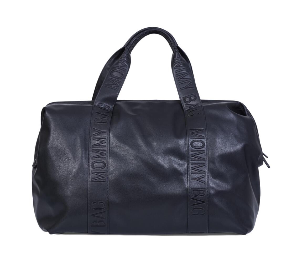 Childhome Childhome - Přebalovací taška MOMMY BAG LEATHER černá