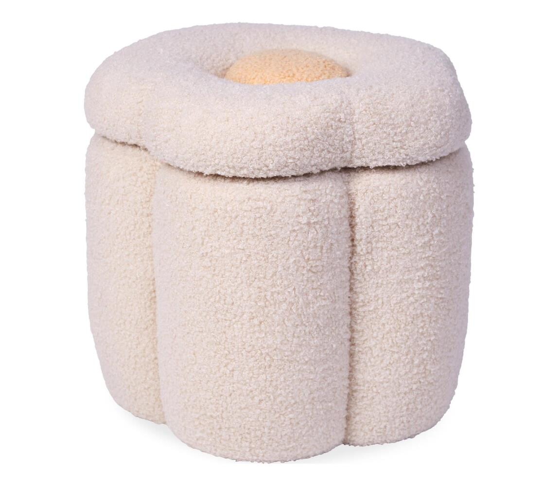 Childhome Childhome - Taburet FLOWER pr. 35 cm krémová