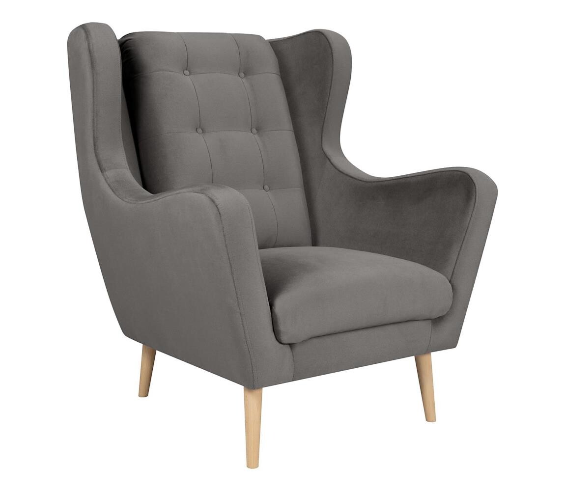 Křeslo SEVILLOR XXL šedá