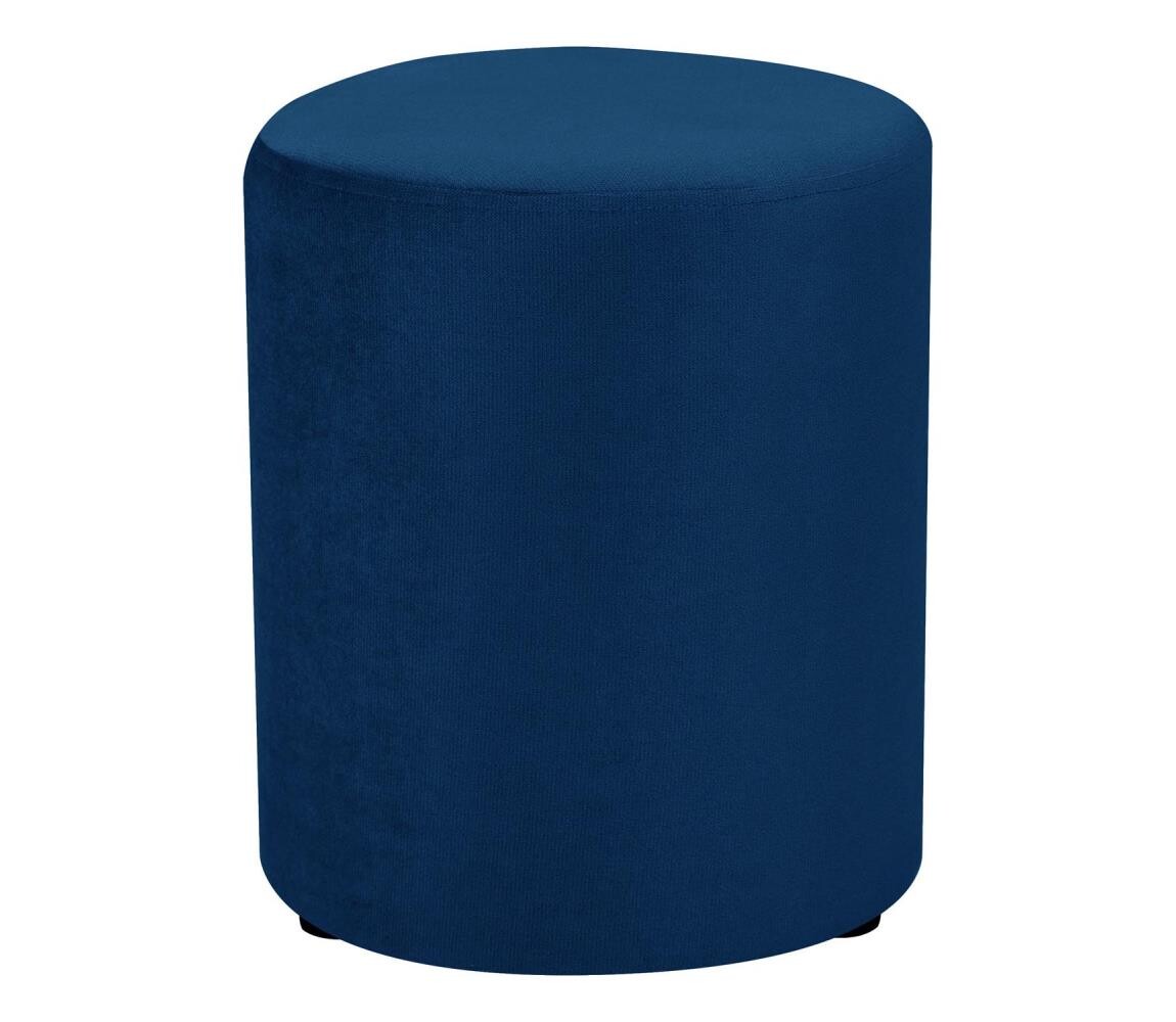 Taburet VEX 36x36 cm tmavě modrá