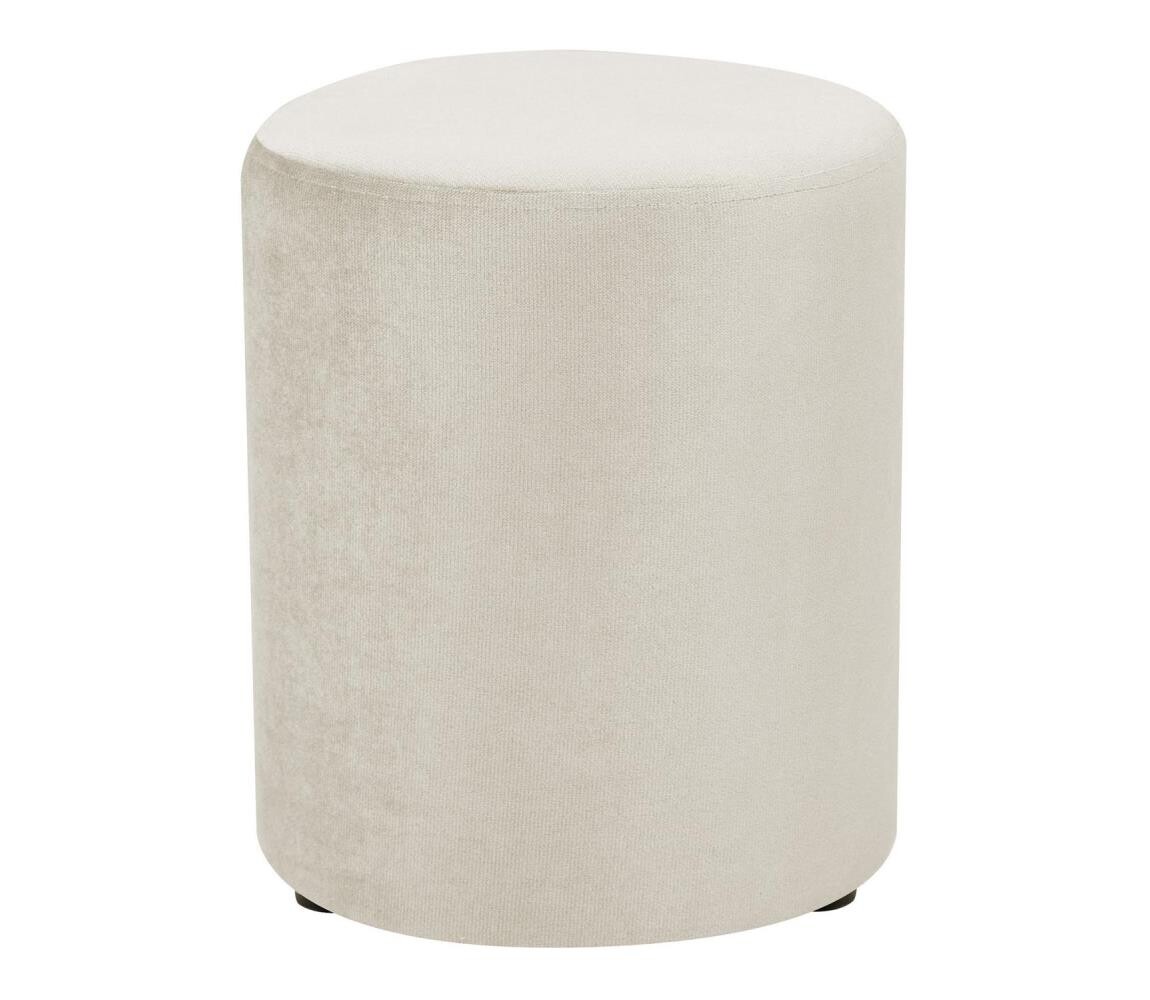 Taburet VEX 36x36 cm krémová