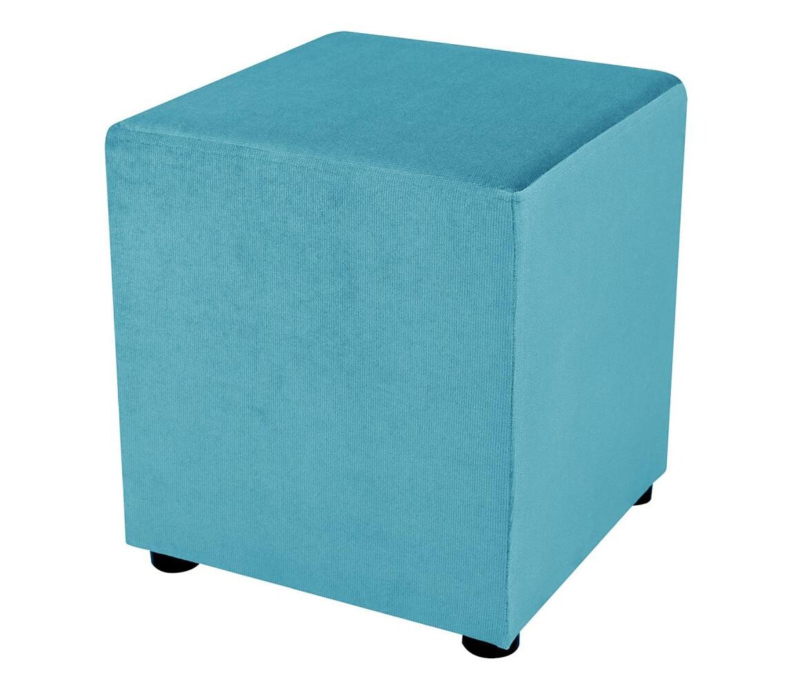 Taburet SIX 40x40 cm modrá