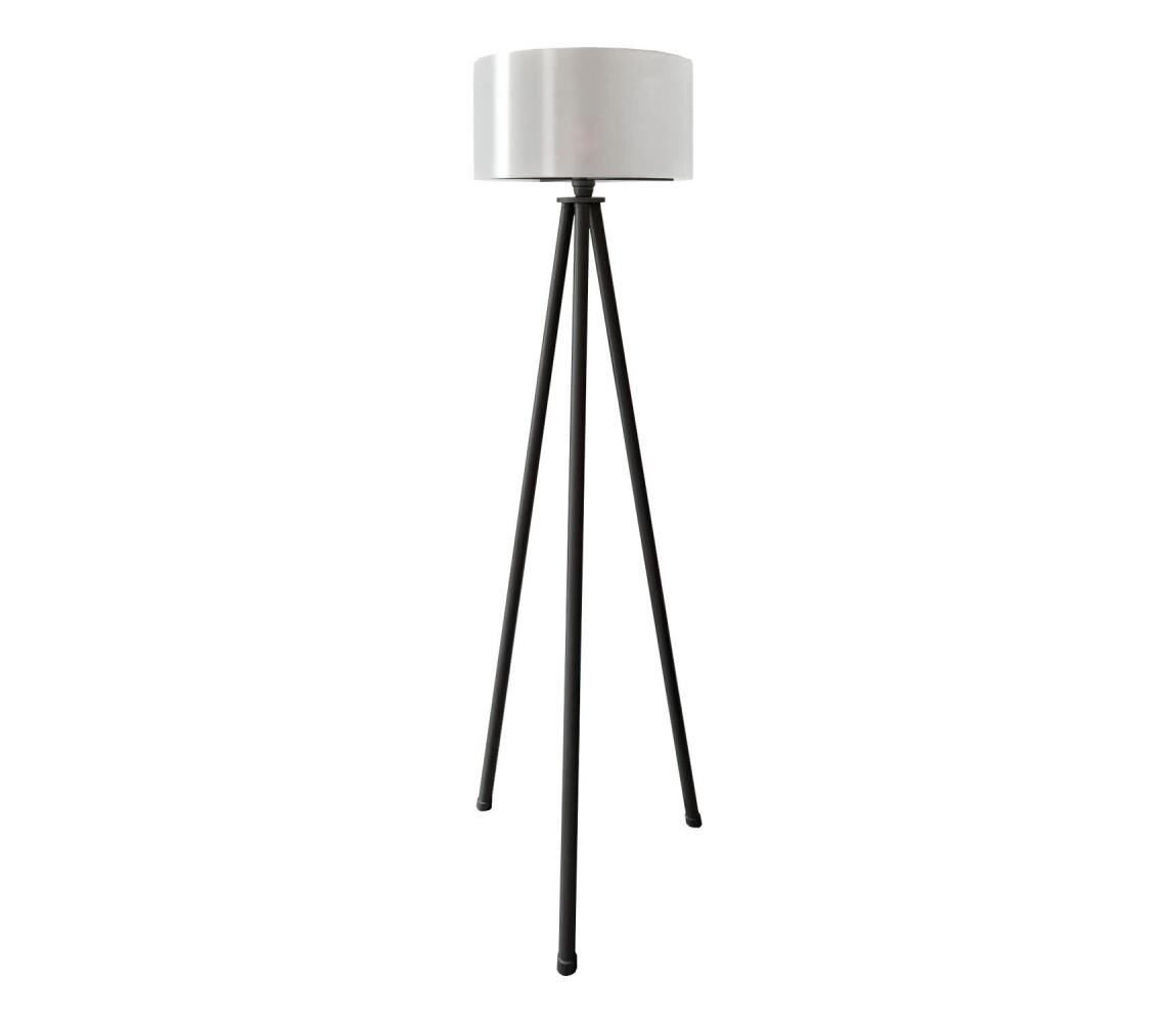 Stojací lampa AYD 1xE27/40W/230V černá/bílá