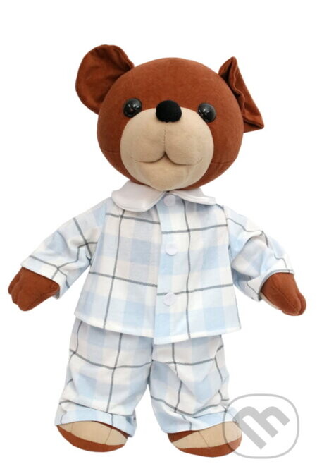 Plyšový medvedík Macko Uško - pyžamko 30 cm - Plush Toy Factory Kolor-Plusz