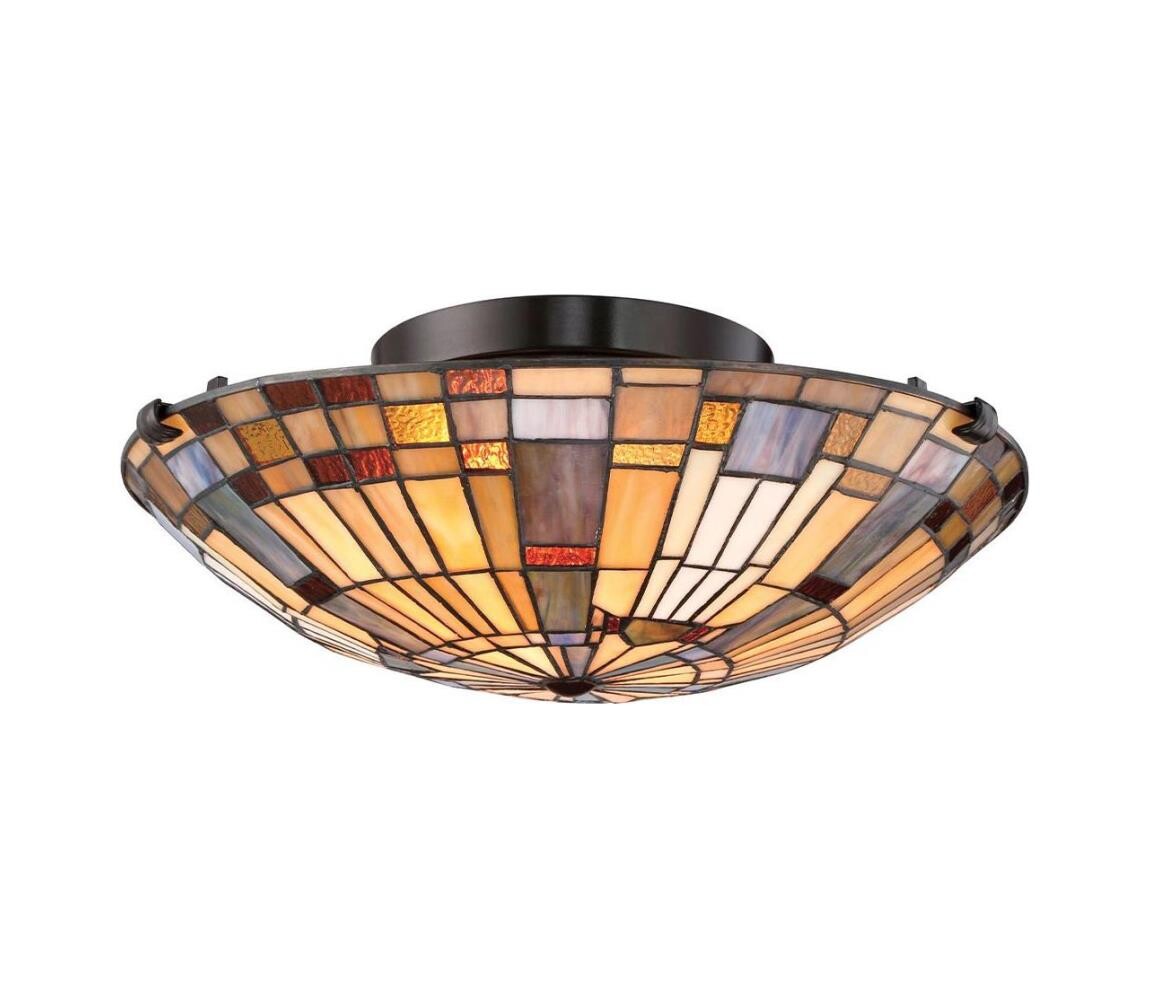 Elstead Quoizel QZ-INGLENOOK-F-SMALL-Stropní svítidlo INGLENOOK 2xE27/60W/230V pr.40,7cm