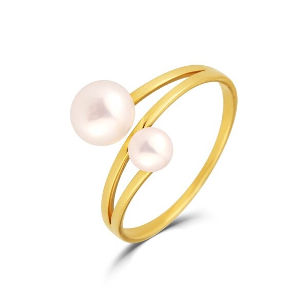 Prsten s perlou 225-501-A127 52-1.40g