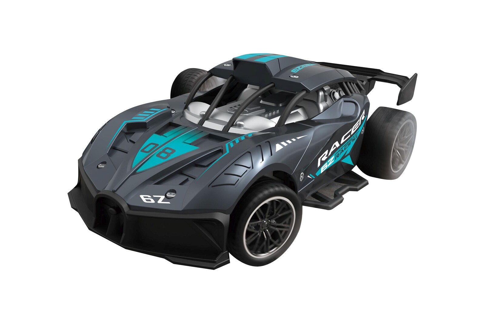 Auto RC na dálkové ovládání černé 23 cm