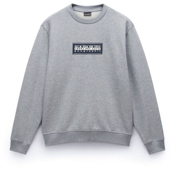Napapijri B-BOX LOGO Pánská mikina, šedá, velikost