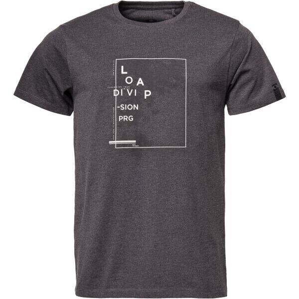 LOAP BOHOR Pánské volnočasové tričko, tmavě šedá, velikost