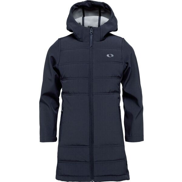 LOAP LODIN Dětský softshellový kabát, tmavě modrá, velikost 122-128