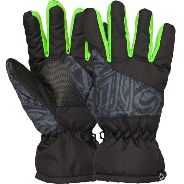 Lewro DARAH Dětské rukavice, černá, velikost 8-11Y