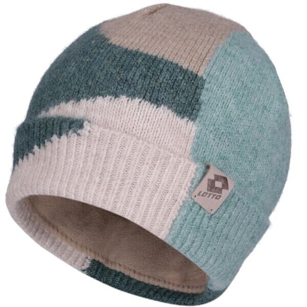 Lotto WINTY Dívčí pletená čepice, zelená, velikost