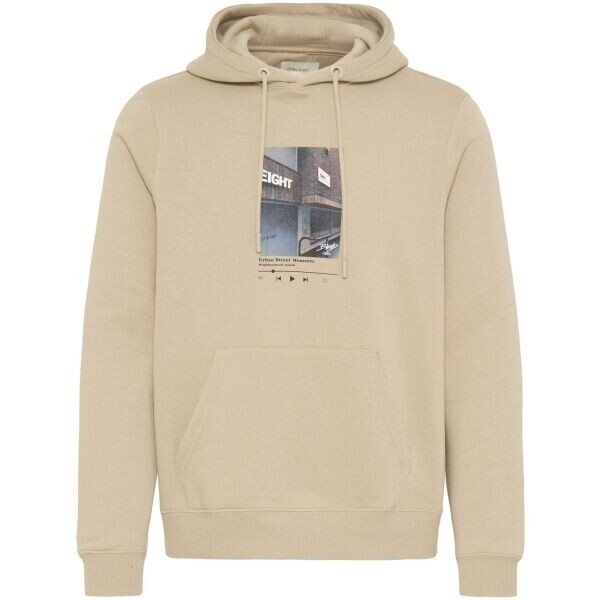 BLEND BHISTVAN Pánská mikina s kapucí, béžová, velikost