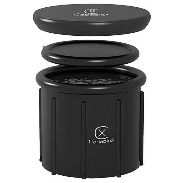 CAPABLEX ICE BATH Sud na otužování, černá, velikost