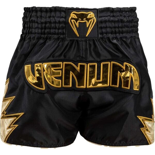 Venum INFERNO MUAY THAI SHORTS Kraťasy na thajský box, černá, velikost