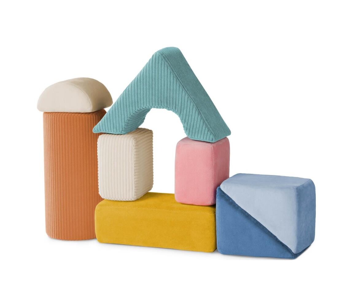 B-Toys B-Toys - Dětské pěnové kostky TUMBLE-Y 8 ks