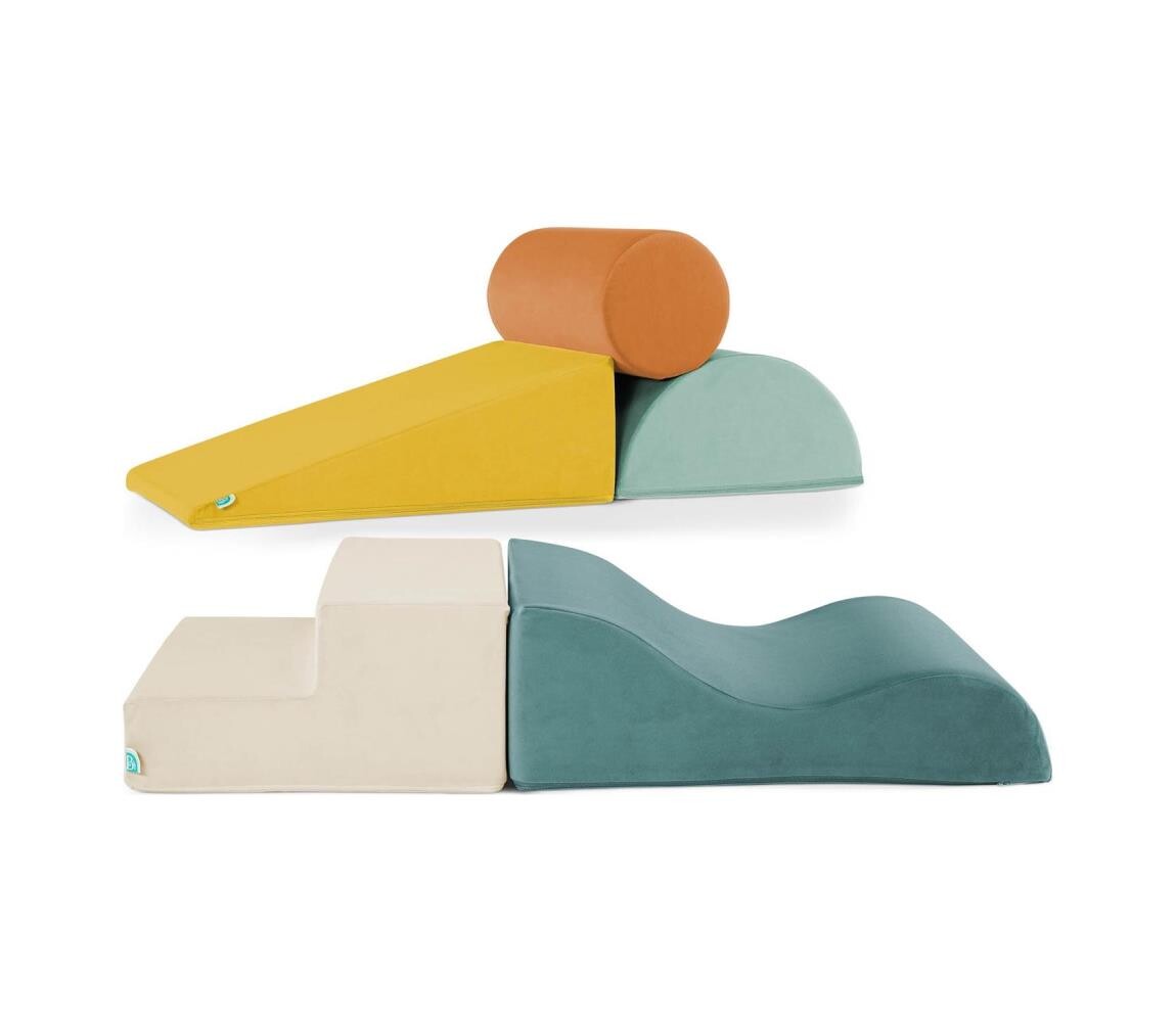 B-Toys B-Toys - Dětské pěnové kostky MAXI WONDERSHAPES 5 ks