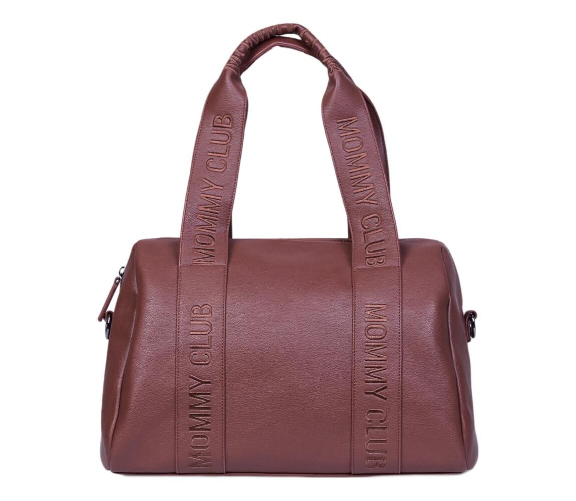 Childhome Childhome - Přebalovací taška MOMMY CLUB LEATHER hnědá