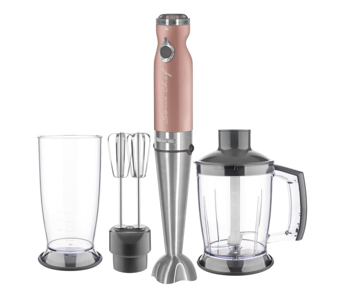 Sencor Sencor - Tyčový mixér 4v1 1200W/230V nerez/rose gold