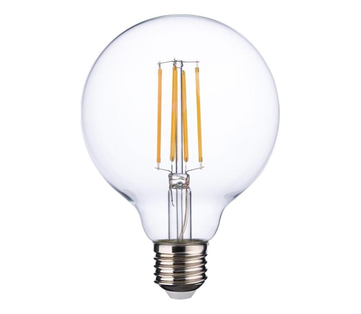 LED Žárovka G95 E27/6,5W/230V 2700K