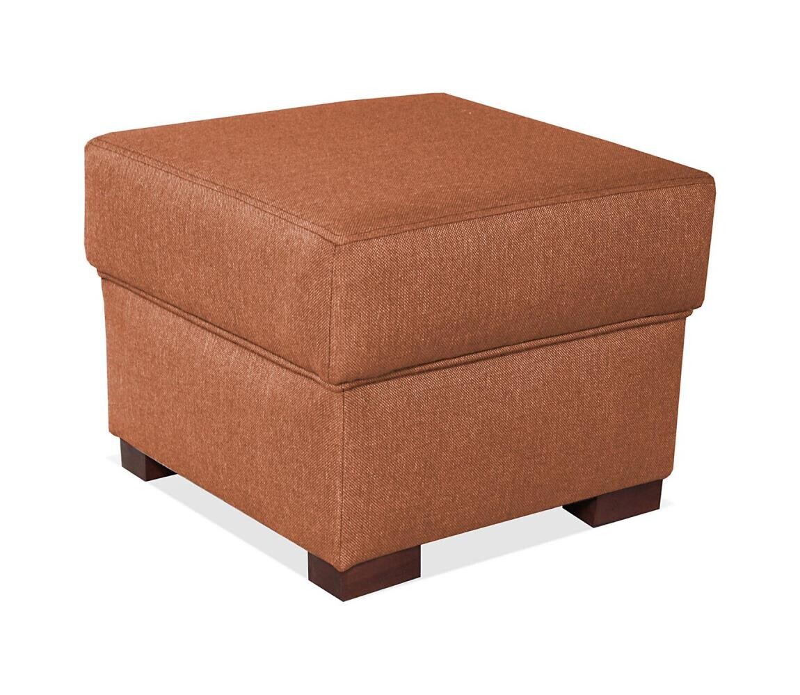 Taburet VIVA 51x51 cm oranžová