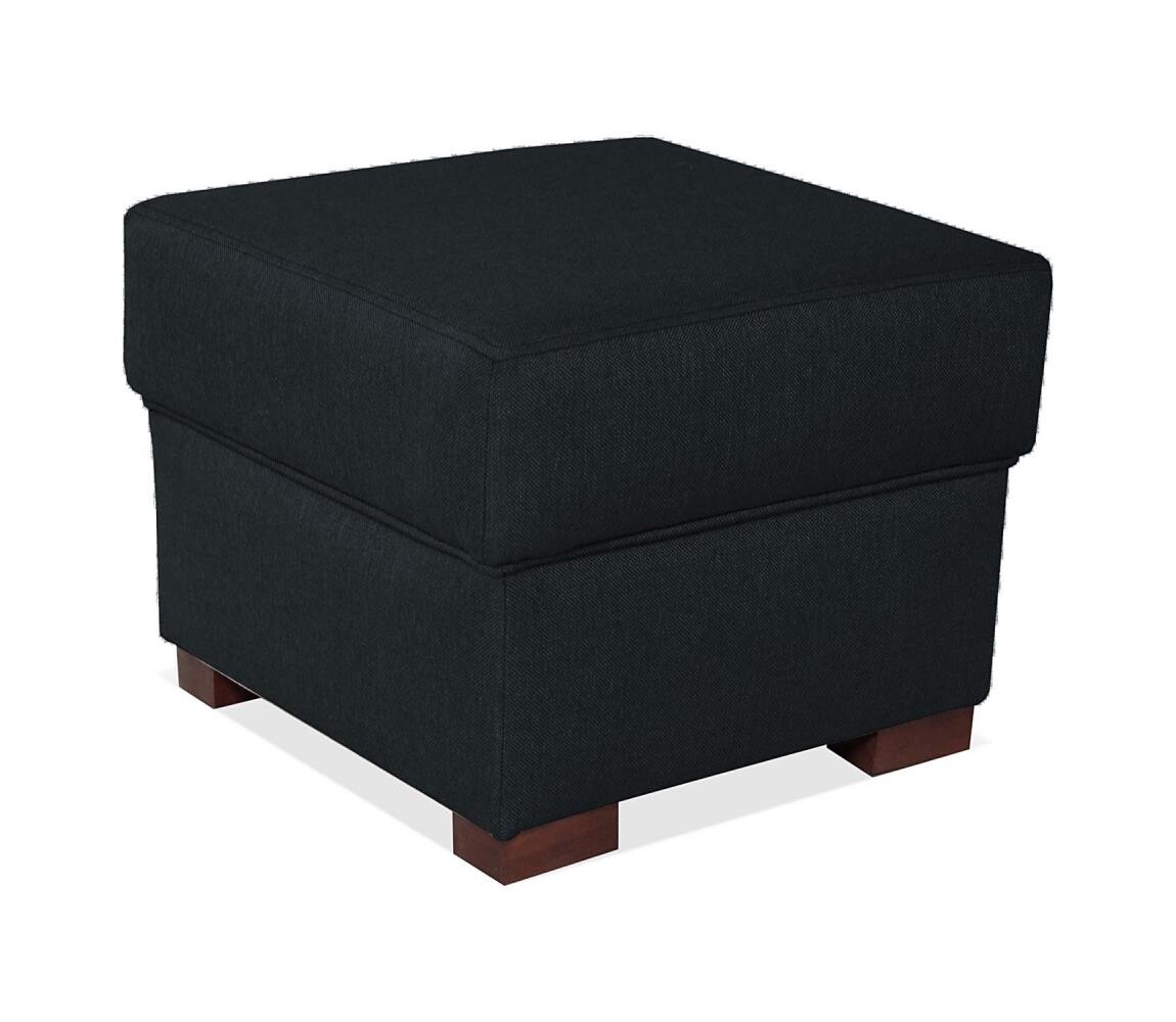 Taburet VIVA 51x51 cm černá