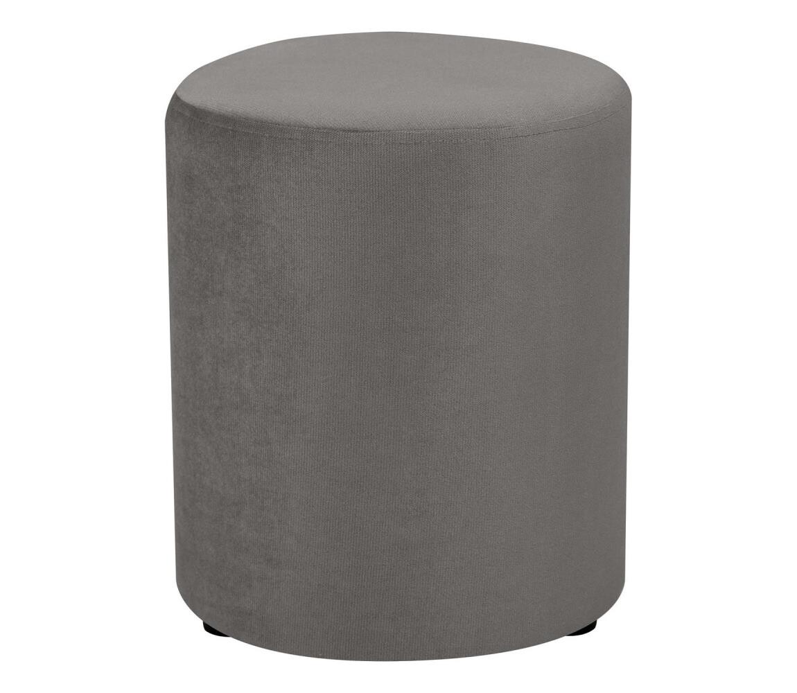 Taburet VEX 36x36 cm šedá