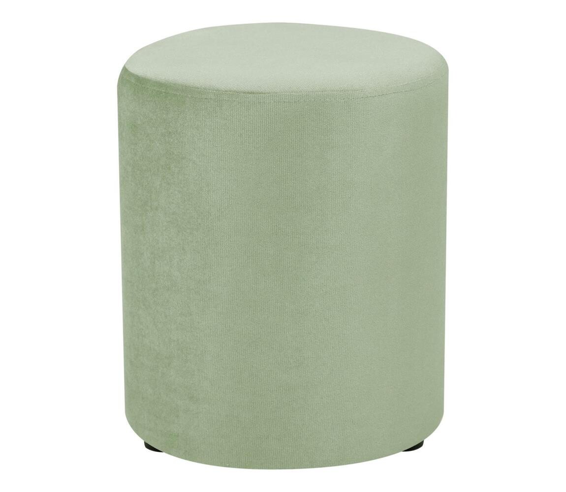 Taburet VEX 36x36 cm světle zelená