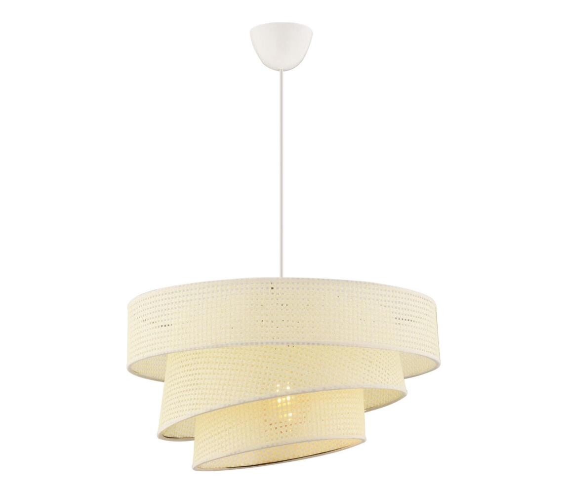 Lustr na lanku COUPER 1xE27/60W/230V bílá