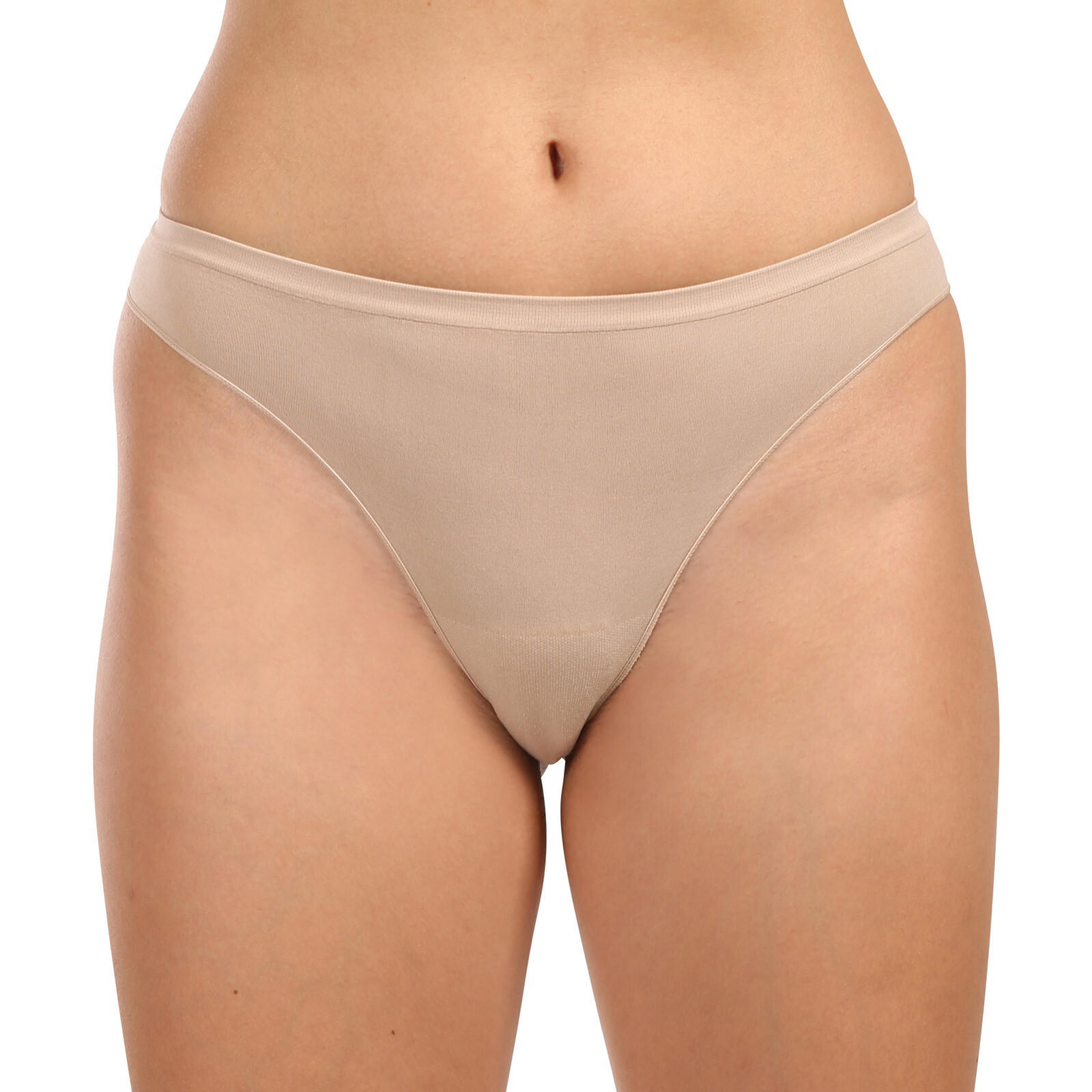 Dámská tanga Moravec bezešvá béžová (Light) S/M