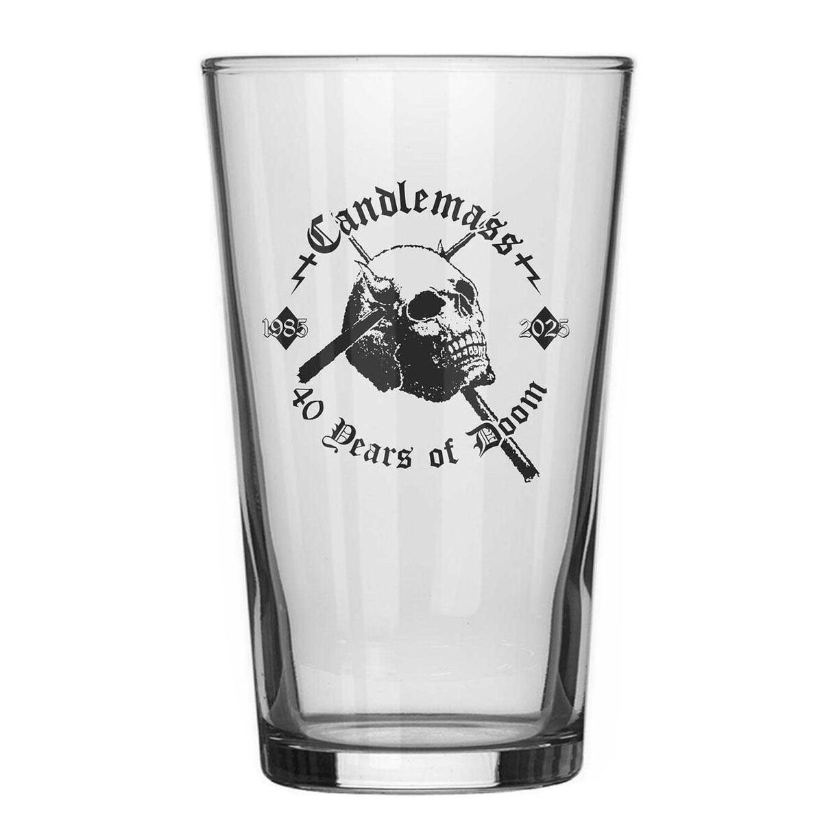 sklenice CANDLEMASS - 40 YEARS OF DOOM - RAZAMATAZ