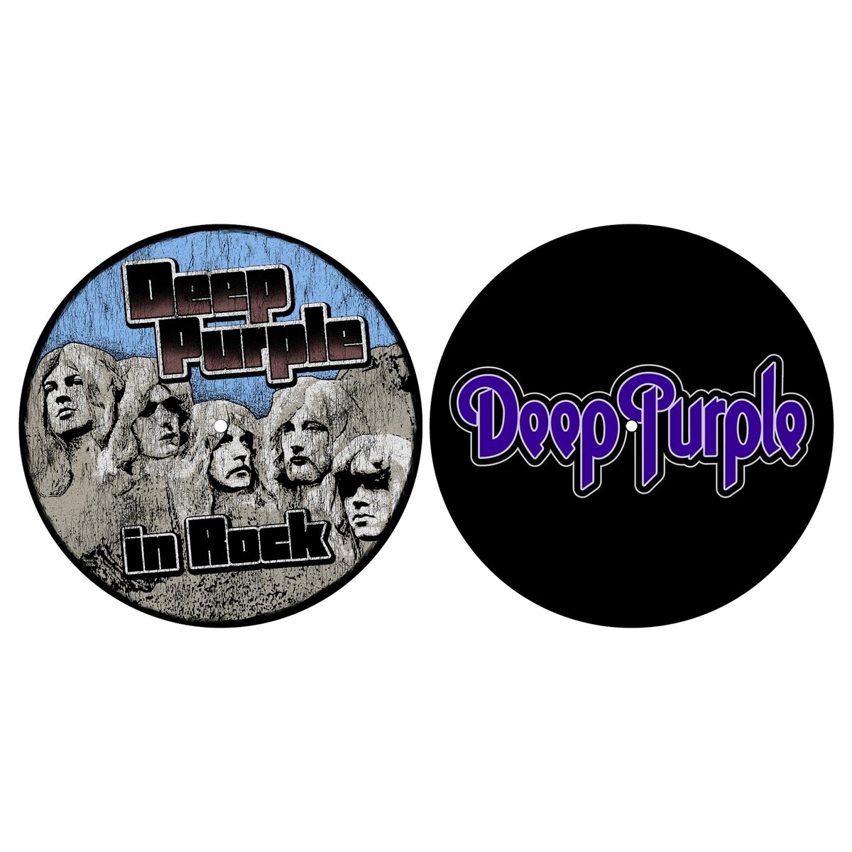 podložka na gramofon (set 2ks) DEEP PURPLE - IN ROCK - RAZAMATAZ
