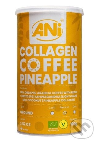 Kolagén Ananasová mletá káva plechovka - Ani