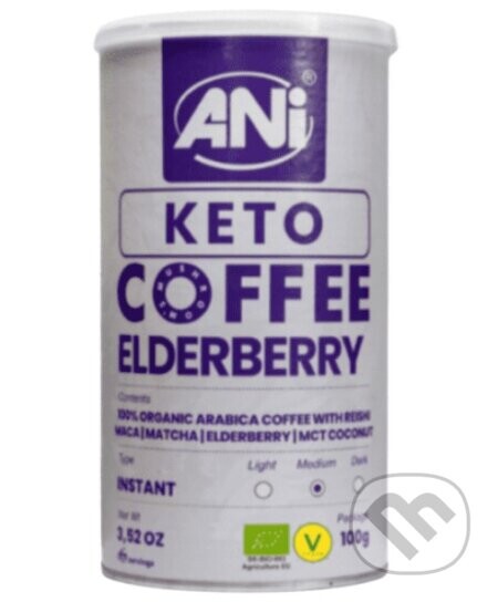 Elderberry Reishi BIO instantná káva - Ani