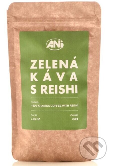 Zelená Reishi Káva Arabika 200g - Brazília