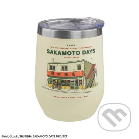Sakamoto Days Cestovný hrnček - Sakamoto 350 ml - Distrineo