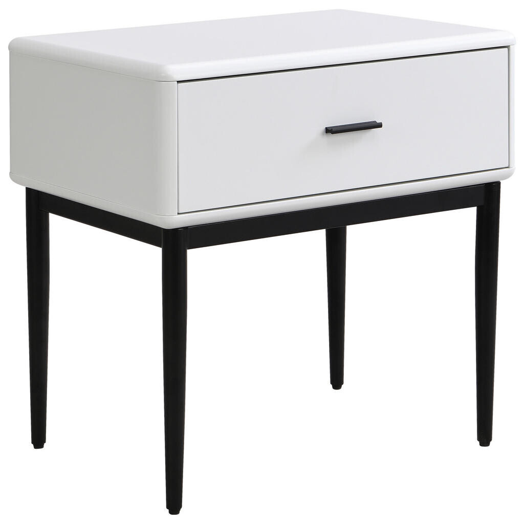 Livetastic NOČNÍ STOLEK, bílá, 54/55/40 cm