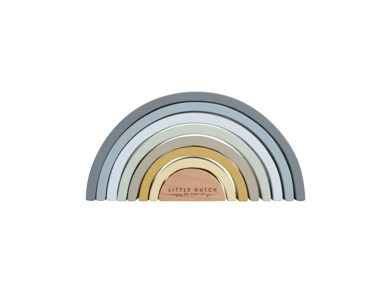 Little Dutch Skládačka duha blue