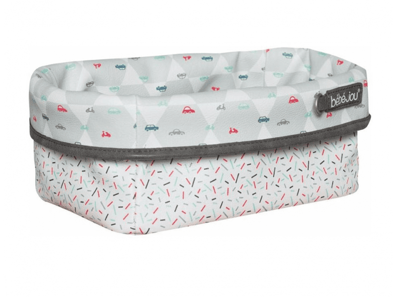 Bebe-jou Textilní košík na kojenecké potřeby Wheely