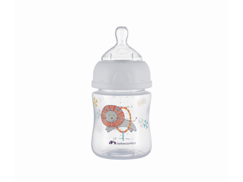 Bebeconfort Kojenecká láhev Emotion 150ml 0-6m White - VÝPRODEJ DVOREČEK