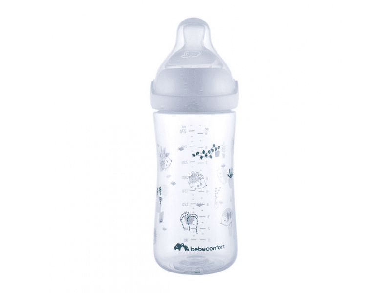 Bebeconfort Kojenecká láhev Emotion Physio 270ml 0-12m+ White