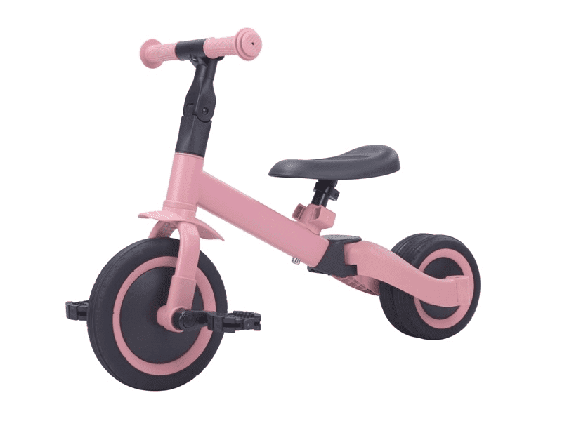 Top Mark Odrážedlo / tříkolka 4v1 Kaya Pink- VÝPRODEJ DVOREČEK