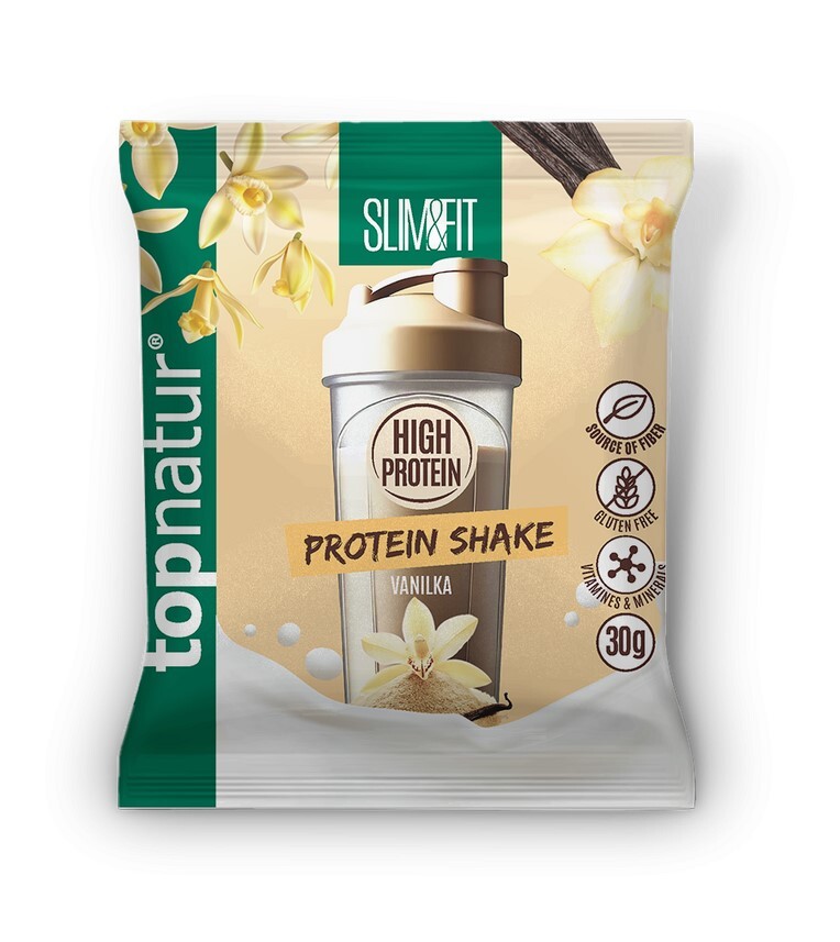 TOPNATUR Slim&Fit Protein shake vanilka 30 g
