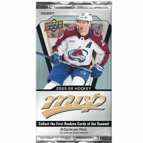 2025-2026 NHL Upper Deck MVP Hobby balíček - hokejové karty
