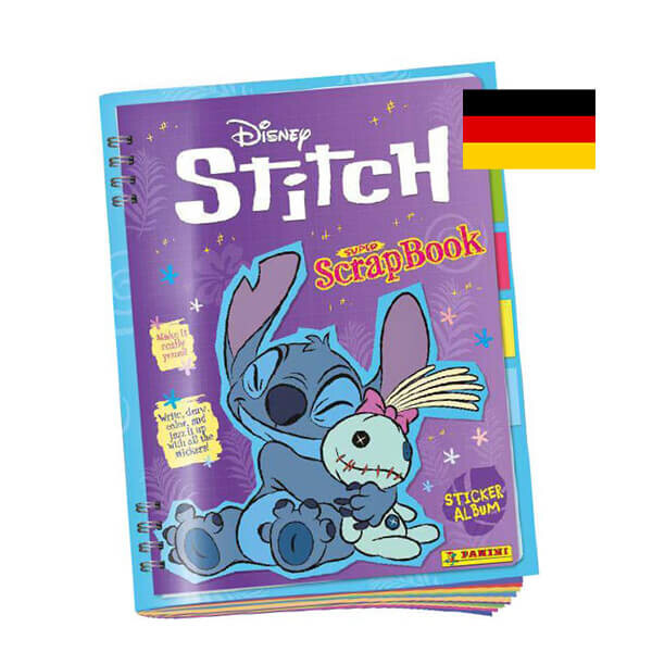 Album na samolepky Stitch Super ScrapBook - DE