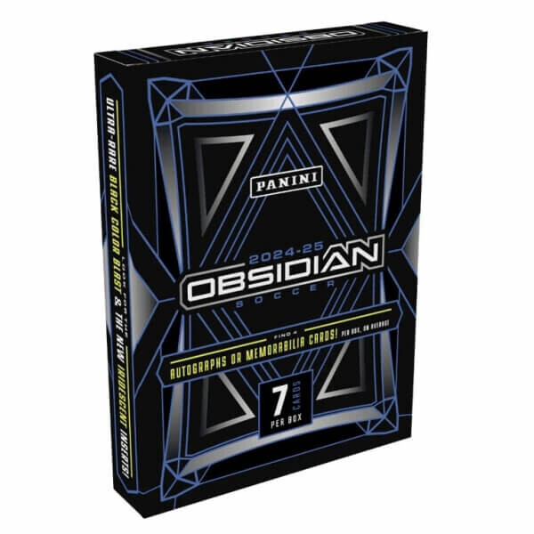 2024-2025 Panini Obsidian Soccer Hobby Box - fotbalové karty